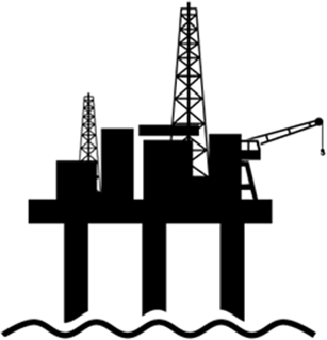 Offshore Rig - Offshore Platform Logo (1388x1340), Png Download