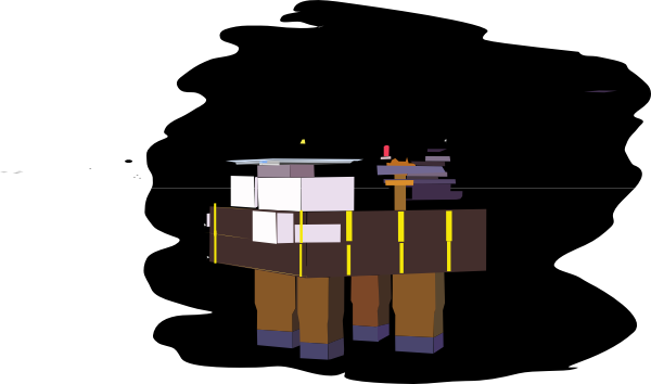 Oil Rig Clip Art (600x354), Png Download