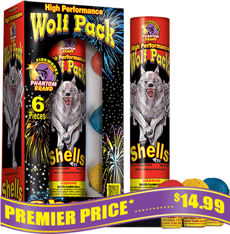 Wolf Pack High Performance Shells - Wolfdog (500x500), Png Download