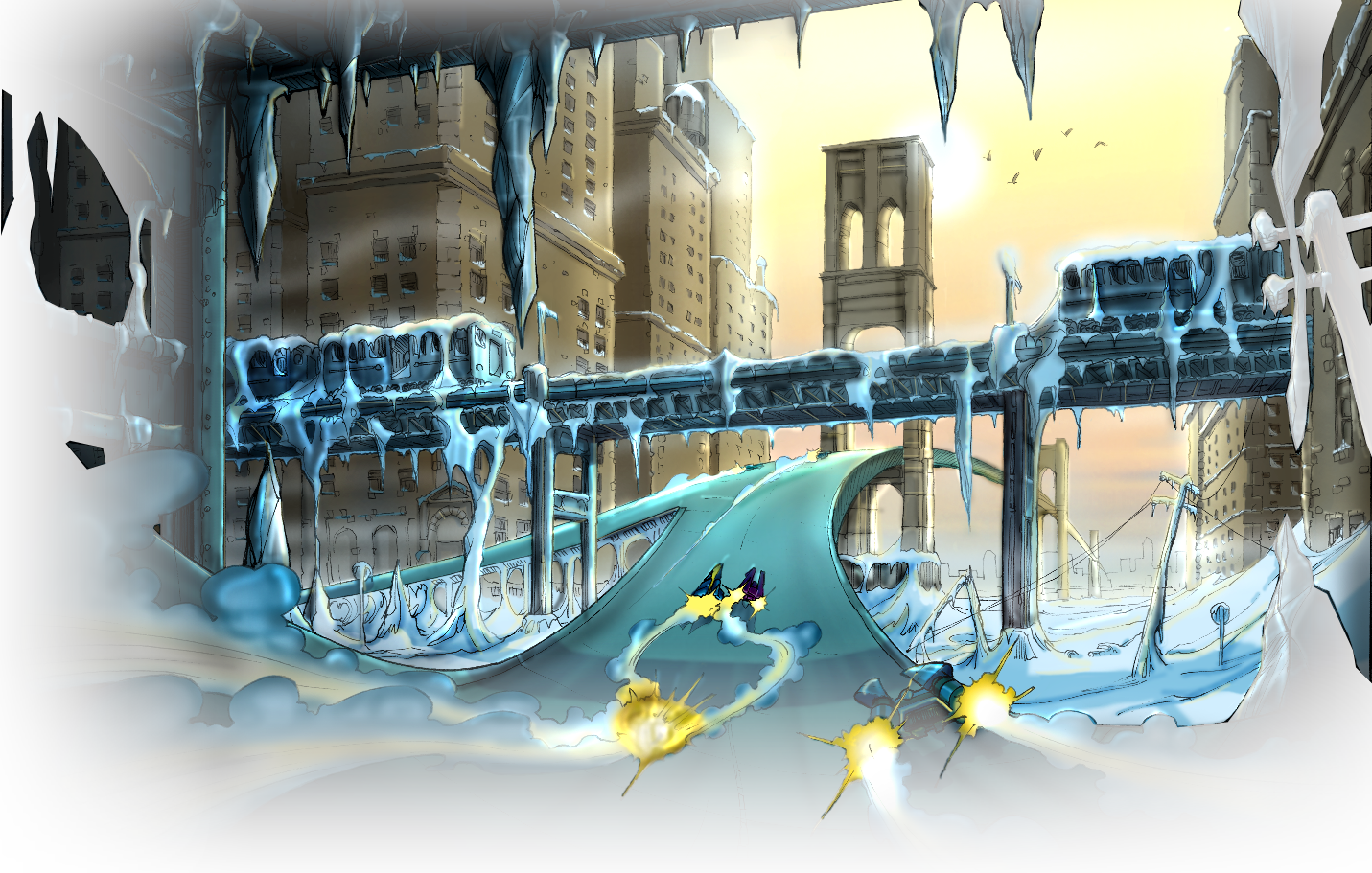 Wipeout Fusion Concept Art - Wipeout Fusion (1431x911), Png Download