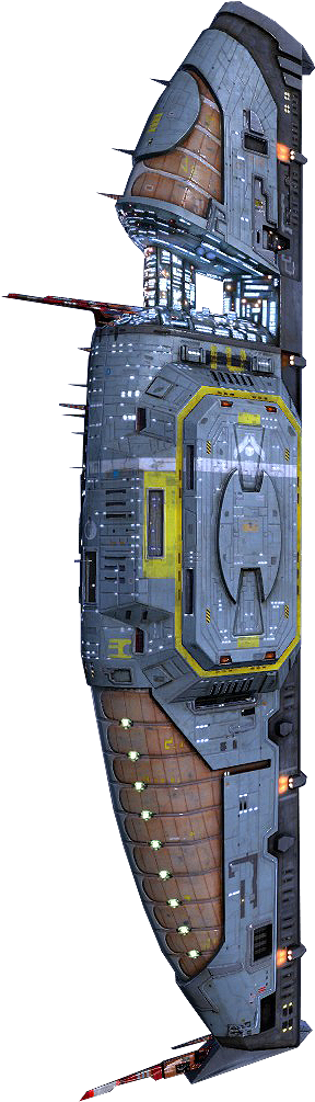 Kushan Mothership - Kushan Mothership Vs Pride Of Hiigara (388x1059), Png Download