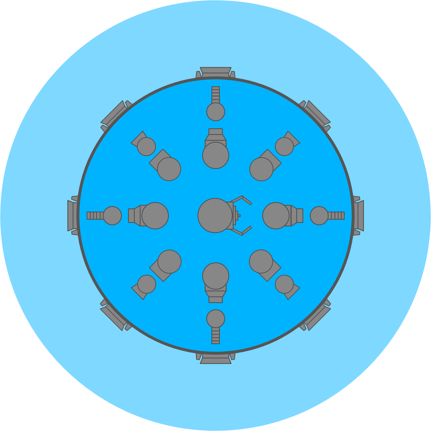 Unnamed Mothership - Circle (1478x1479), Png Download