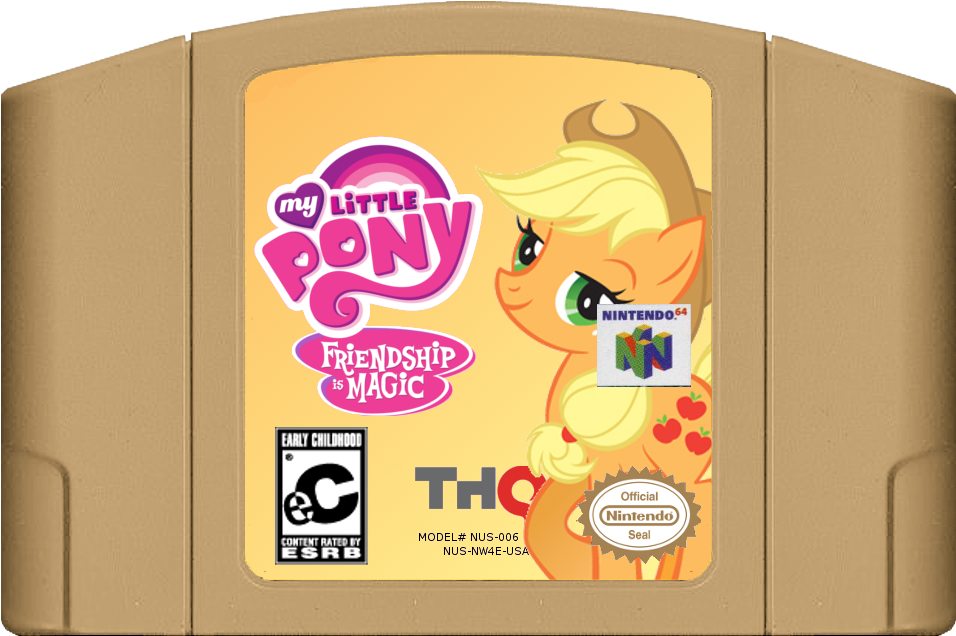 Jaythebrainmann, Nintendo, Nintendo 64, Safe, Solo, - My Little Pony: Friendship Is Magic (1005x678), Png Download