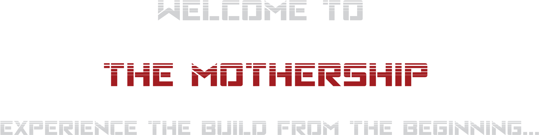 Welcome Mothership - Graphic Design (1875x533), Png Download
