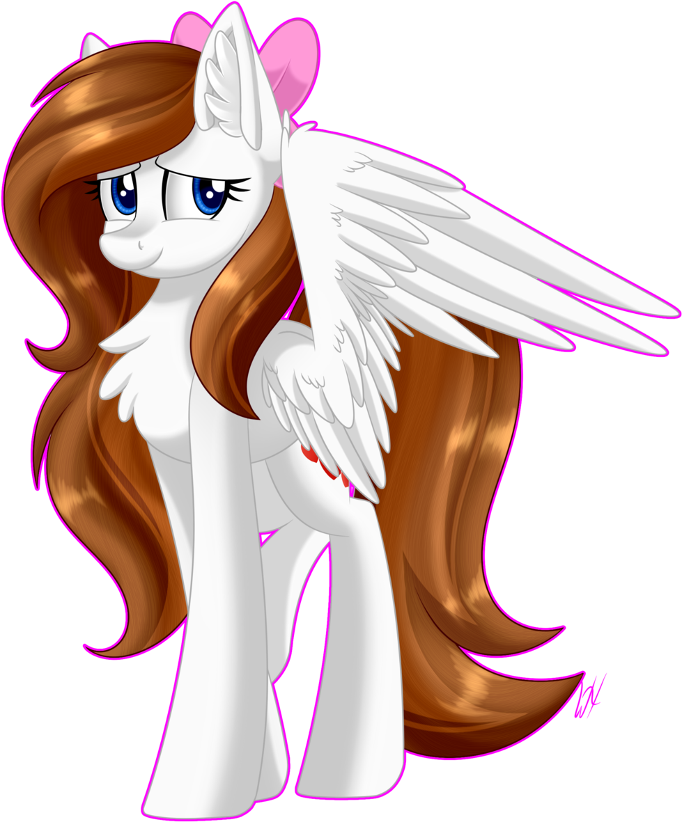 Whitehershey, Chest Fluff, Female, Mare, Oc, Oc - Cartoon (1024x1218), Png Download