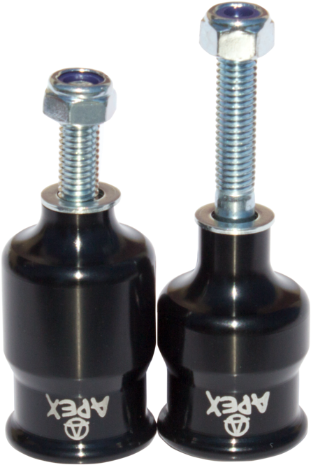 Apex Coopegs Peg - Apex Scooter Pegs - Coopegs - Black (556x720), Png Download