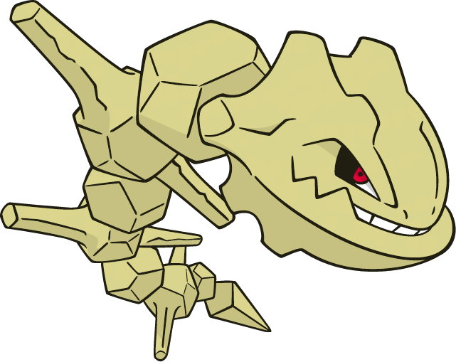 208 Steelix Dw Shiny - Shiny Steelix (641x509), Png Download
