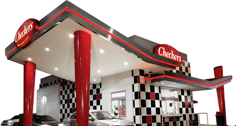 Checkers/rally's New Restaurant Prototype - Checkers And Rally's (800x440), Png Download