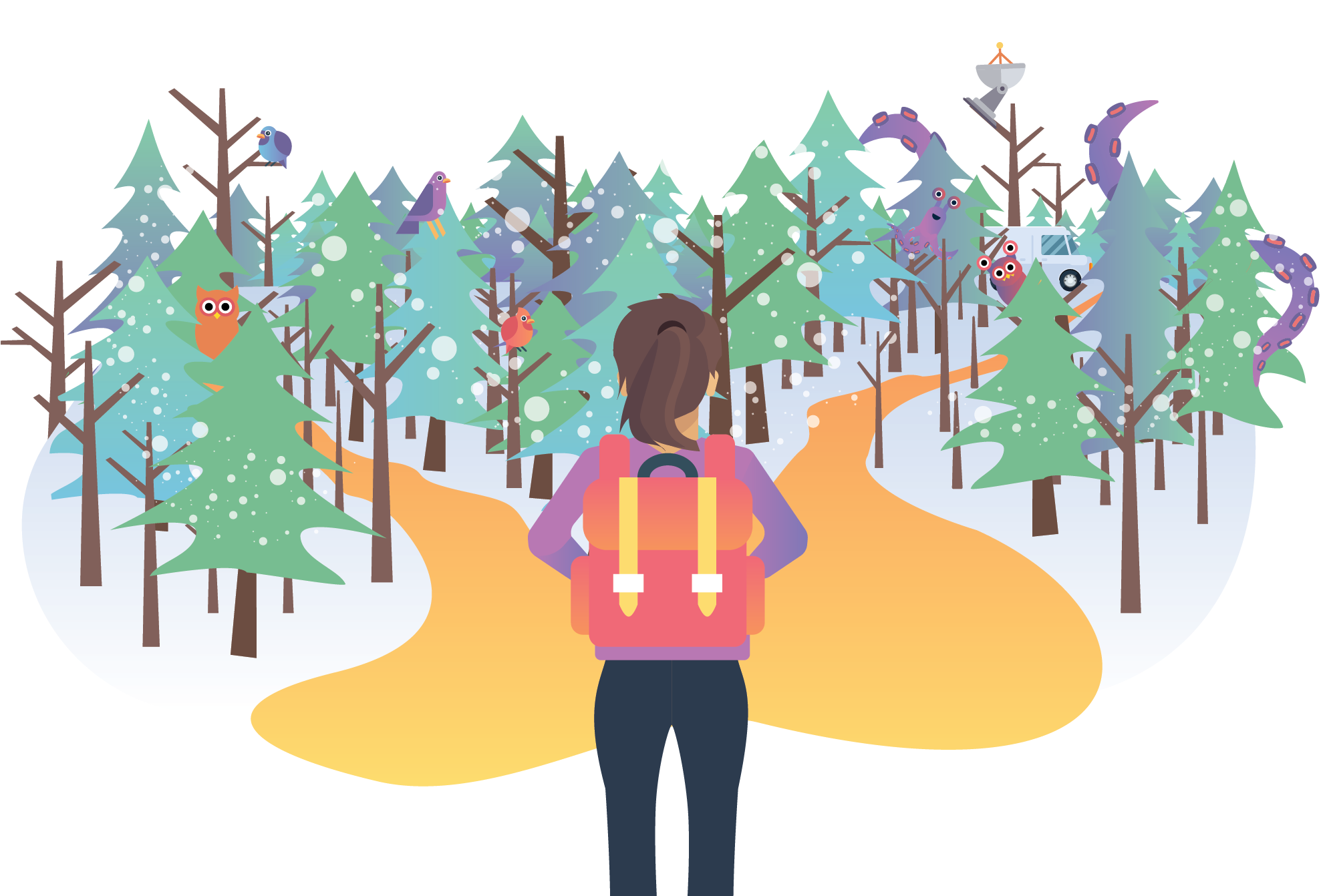 Every Time You've Taken The Right Hand Path In The - Illustration (2014x1357), Png Download