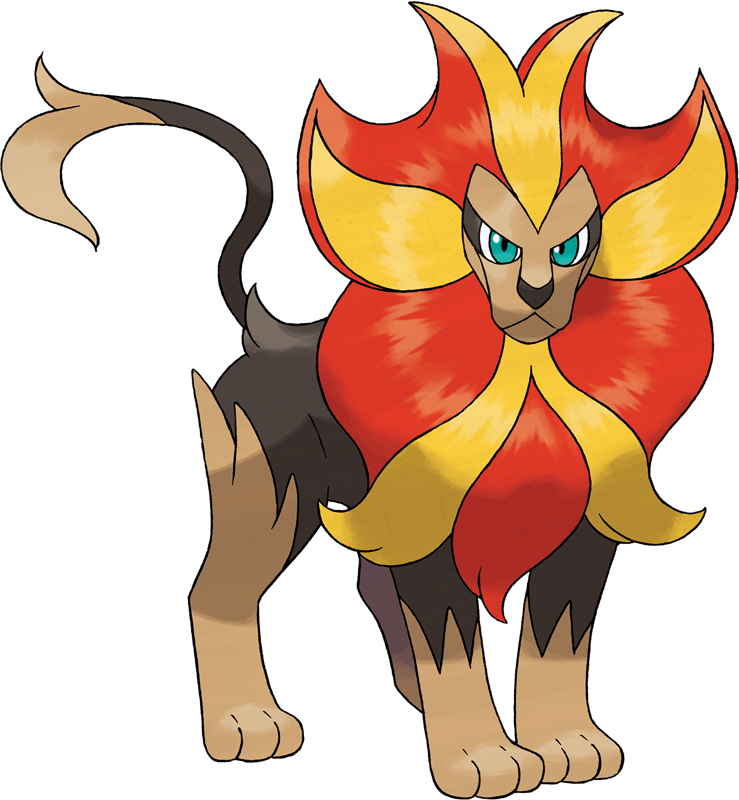 Starmie And Steelix And Pyroar ➡ Staroarix Staroarix - Male Pyroar (739x800), Png Download