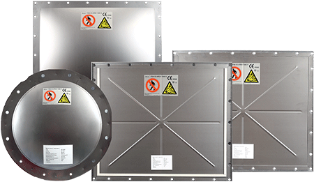 Explosion Vent Systems Are Designed To Minimize Damage - Explosion Vent (480x480), Png Download