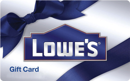 Lowes Gift Card Png Picture Stock - Lowes Gift Card (600x398), Png Download