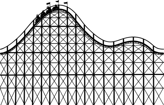 Collection Of Free Coasted Printable Download On - Roller Coaster Clipart (529x340), Png Download