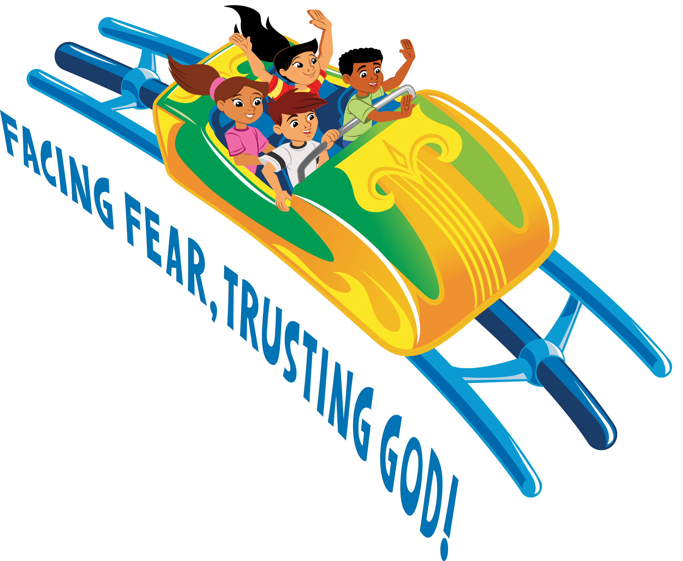 Roller Coaster - Roller Coaster Vbs (2210x1815), Png Download