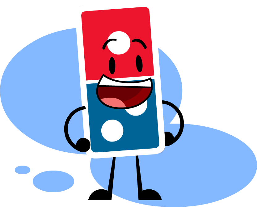 Image Royalty Free Download Domino Clipart Dominoe - Dominos Pizza Clip Art (832x670), Png Download