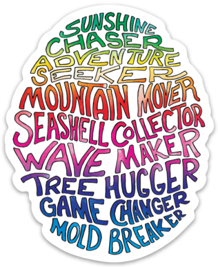 Thumbprint- Sticker - Tote Bag (316x387), Png Download