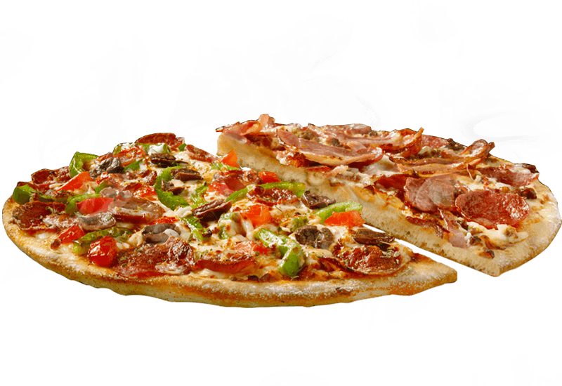 Half 'n' Half - Godfather Pizza Dominos (800x550), Png Download