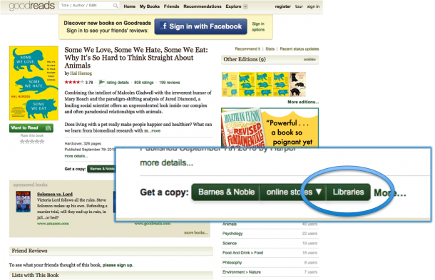 Institution - Goodreads - Some We Love, Some We Hate, Some We Eat (610x393), Png Download