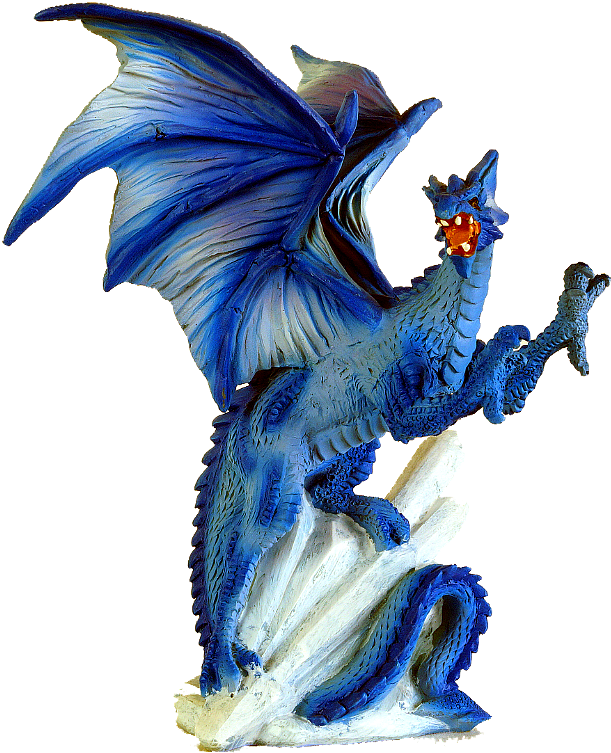 Realm Of The Dragons Medium Ice Dragon B - Ice Dragons (664x800), Png Download