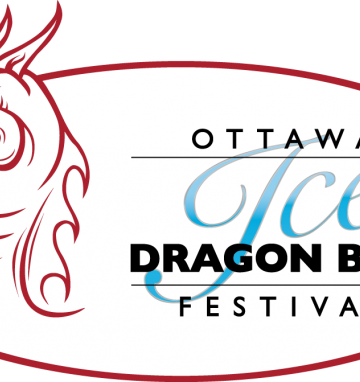Ottawa Ice Dragon Boat Festival - Dragon Boat Festival Ottawa Logo (360x382), Png Download