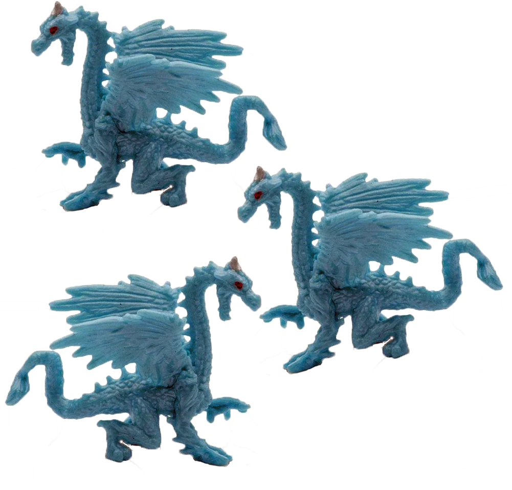 Mini Dragons - Safari Ltd. Good Luck Mini: Fantasy Fun Pack (1000x1000), Png Download
