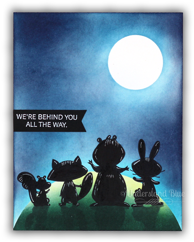 We Must Celebrate Illuminated Silhouette Card By Understand - Poster (650x783), Png Download