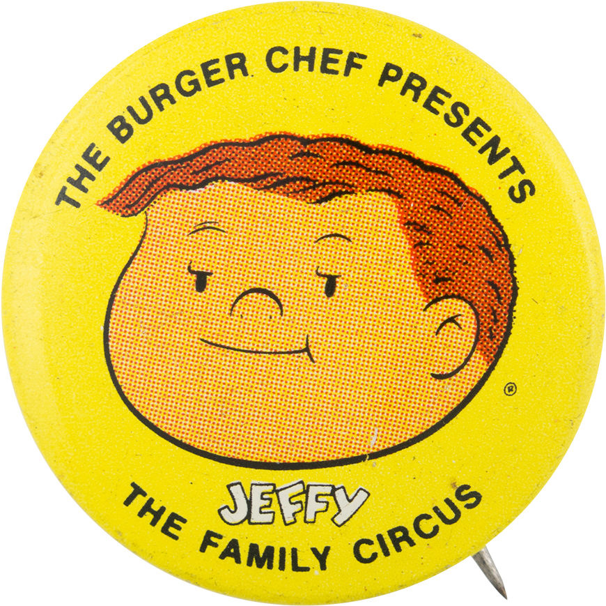 Burger Chef Presents The Family Circus Advertising - Burger Chef Family Circus (1000x1037), Png Download