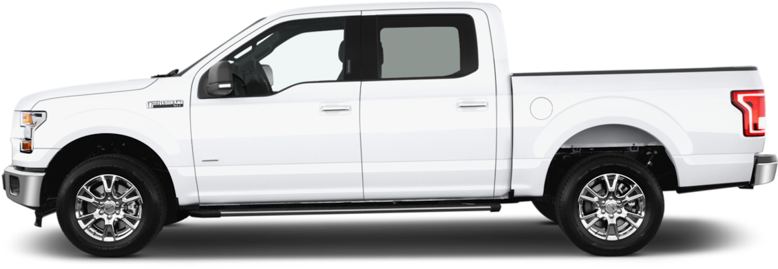 33 - - 2017 Ram 1500 Side View (1360x903), Png Download