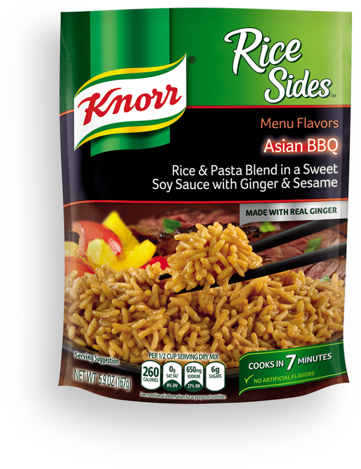 Knorr Asian Bbq Rice (985x985), Png Download