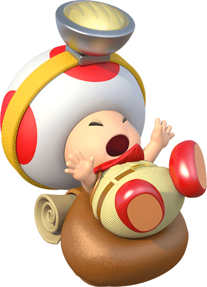 Given It's A Puzzle Game, I Don't See There Being A - Captain Toad (420x584), Png Download