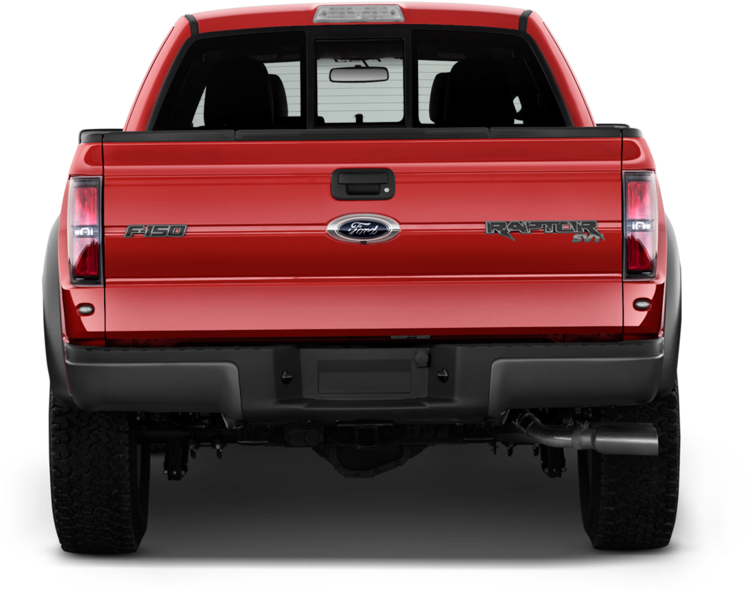 45 - - 2010 Ford F150 Rear View (1360x903), Png Download