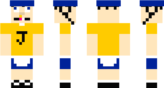 Minecraft Skin Jeffysml - Minecraft (600x348), Png Download