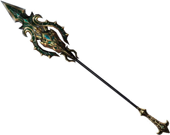 Weapon-large Lance - Lance Weapon (600x550), Png Download