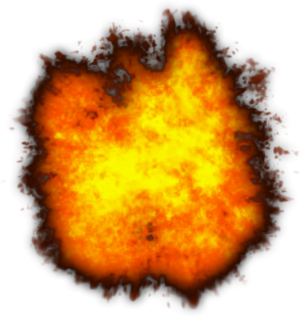 41 235k Lavapool1c - Lava Pool Png (619x650), Png Download