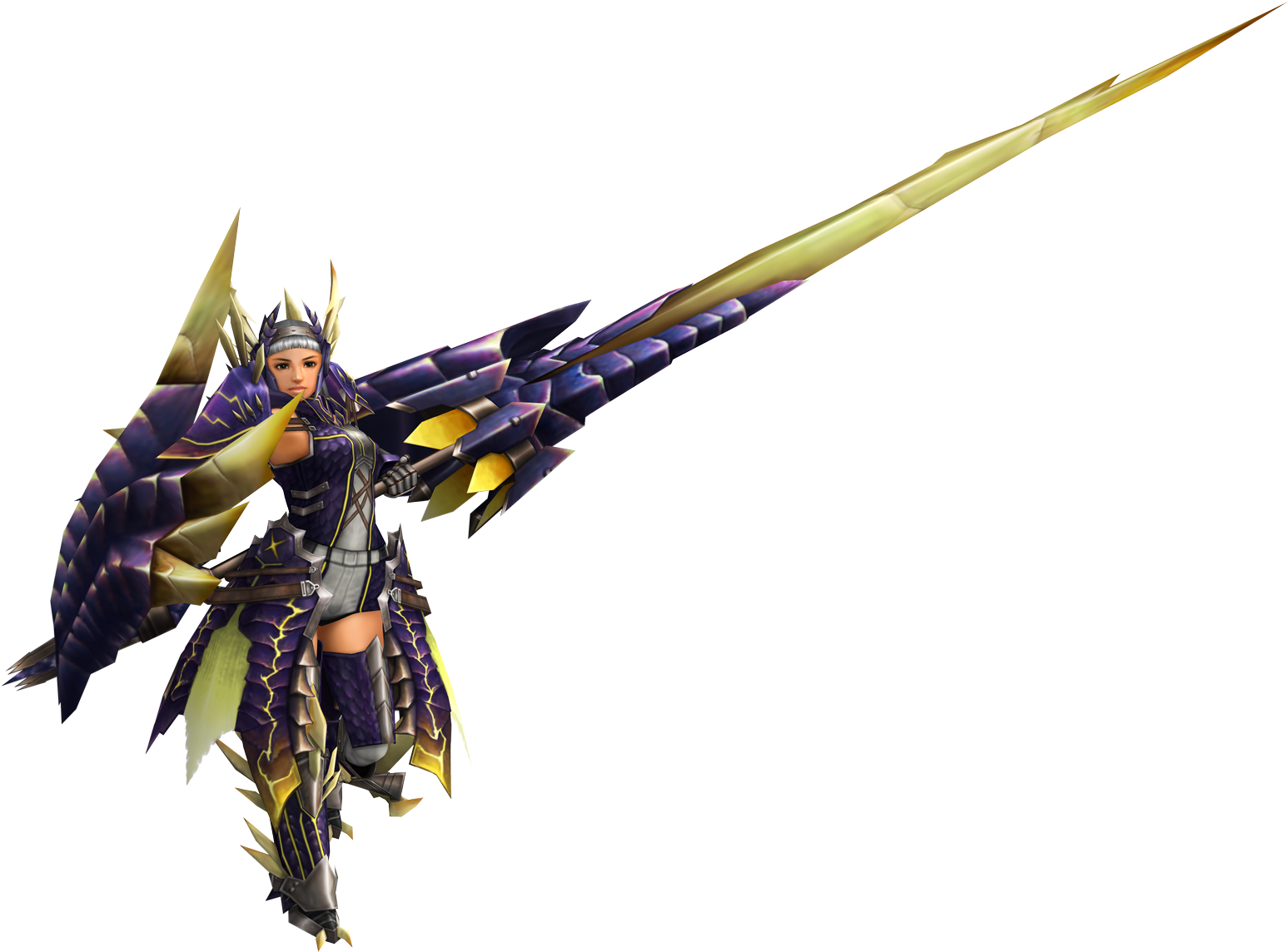 Image Frontiergen Lance Equipment - Monster Hunter World Lance (1600x1200), Png Download
