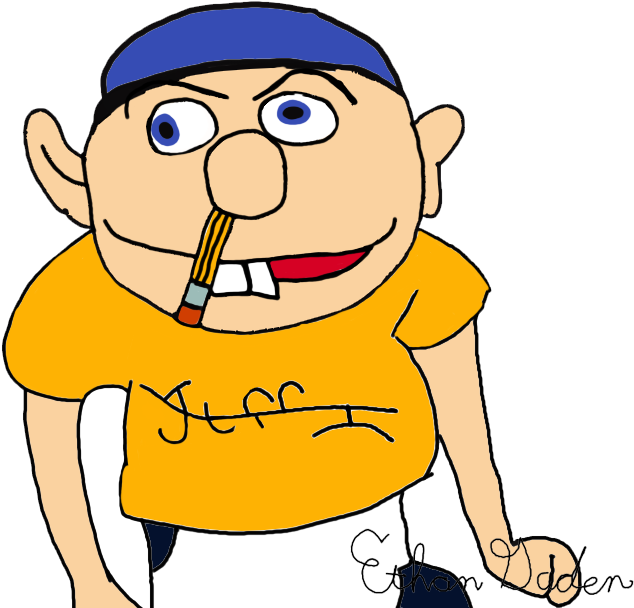 30 Sep - Cartoon Jeffy (684x700), Png Download
