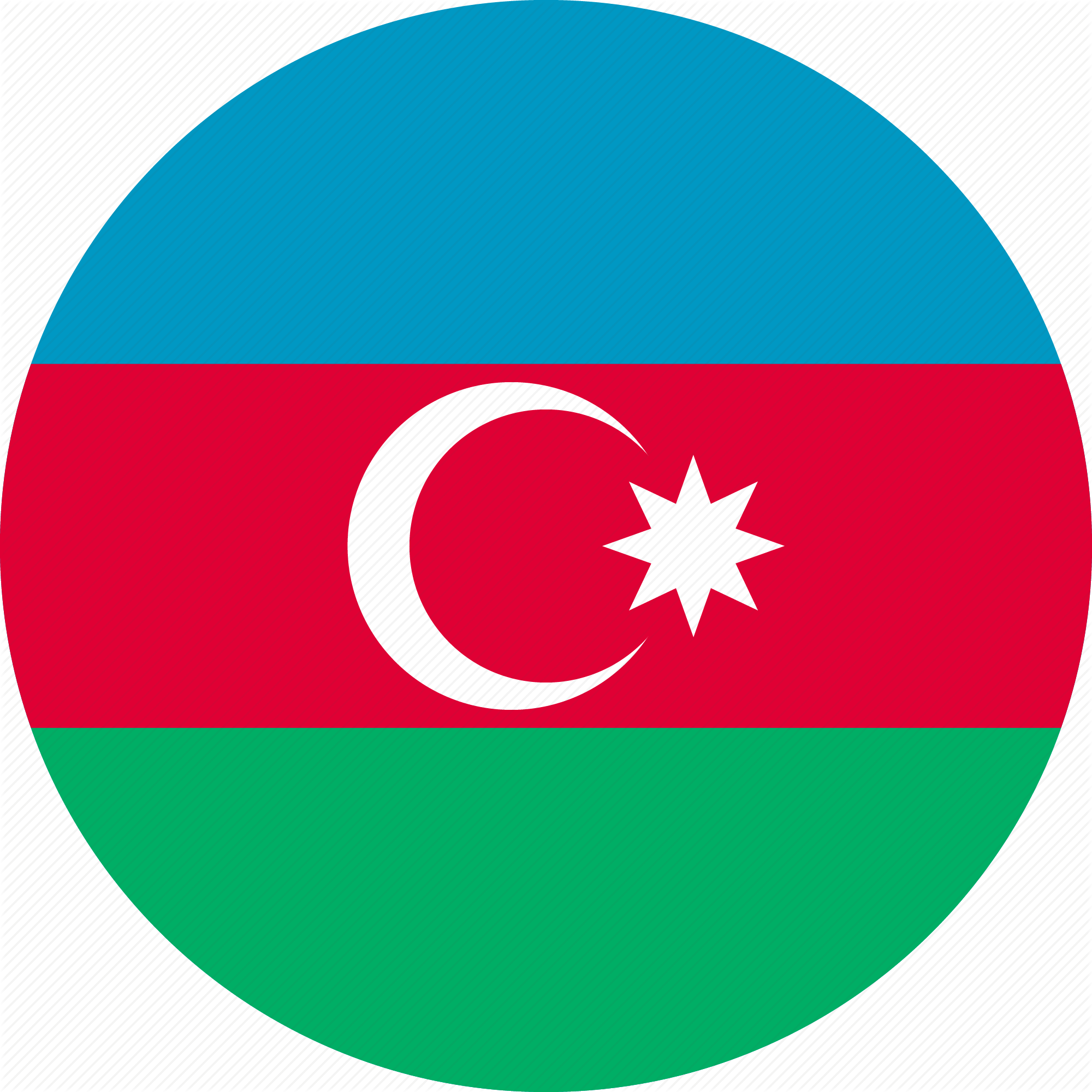 Azerbaijan Flag Png Image Background - Azerbaijan Flag Png (2000x2000), Png Download