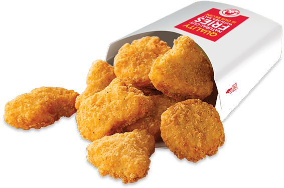 Chicken Nugget Cartoon Transparent (643x378), Png Download