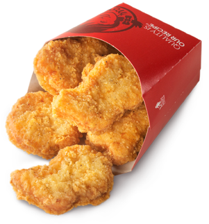 Wendy's Kids' Meal - Wendys Food Transparent (444x329), Png Download