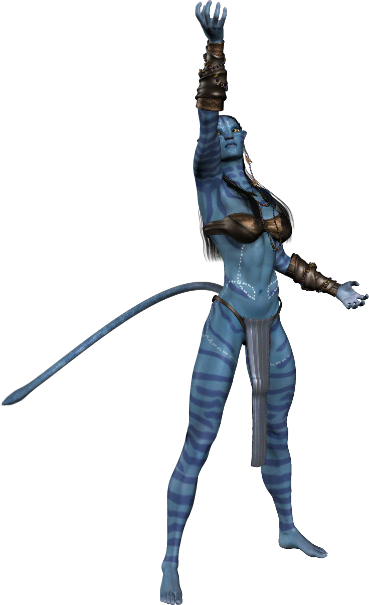 Avatar Neytiri Png Image - Avatar 3d Png (736x1205), Png Download