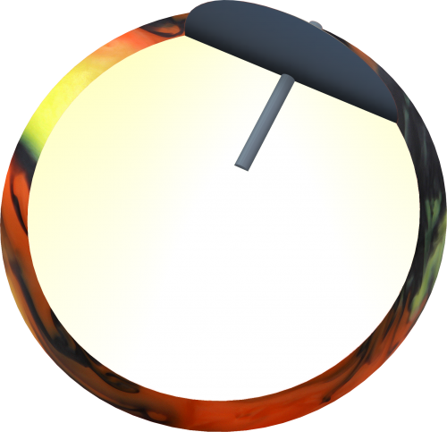 Bowling Ball (500x483), Png Download