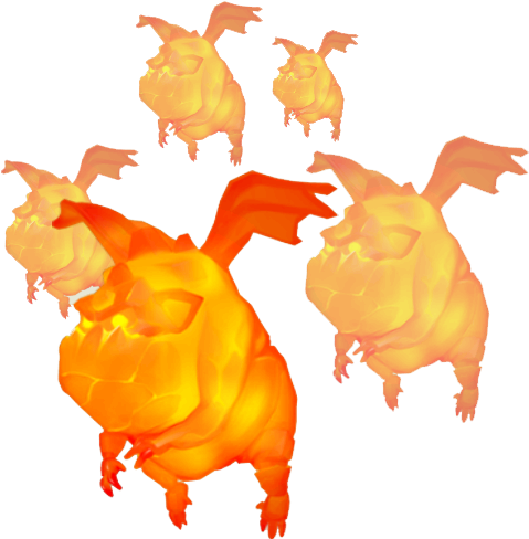Clash Of Clans Lava Hound Png - Clash Of Clans Lava Hound Pups (483x494), Png Download