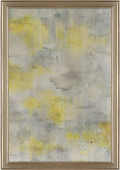 Abstract In Yellow - Picture Frame (550x550), Png Download