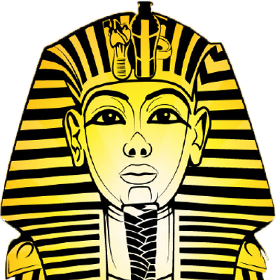 King Tut's Beauty - Tutankhamun Drawing (400x400), Png Download