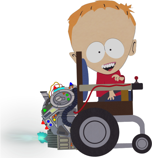 Identities Timmy Time Machine - Timmy South Park (515x540), Png Download