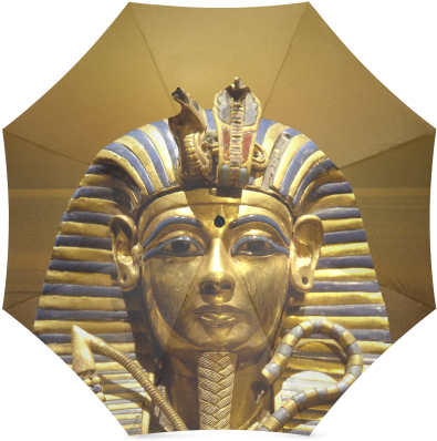 Egypt King Tut Foldable Umbrella Egypt King Tut Foldable - Time Egypt (500x500), Png Download