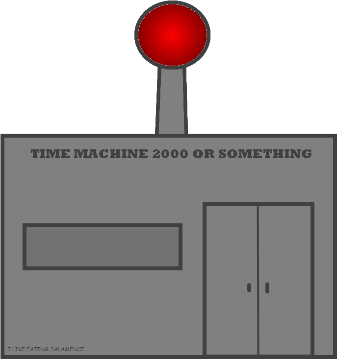 Time Machine - Time Travel (700x749), Png Download