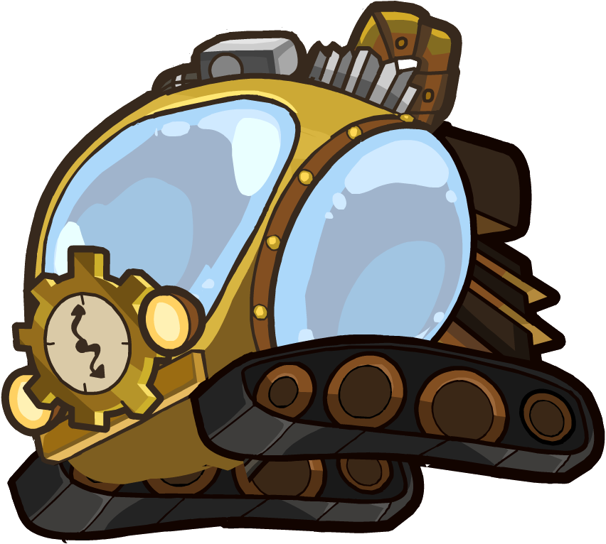 Time Trekker Issue 376 - Club Penguin Machines (852x766), Png Download