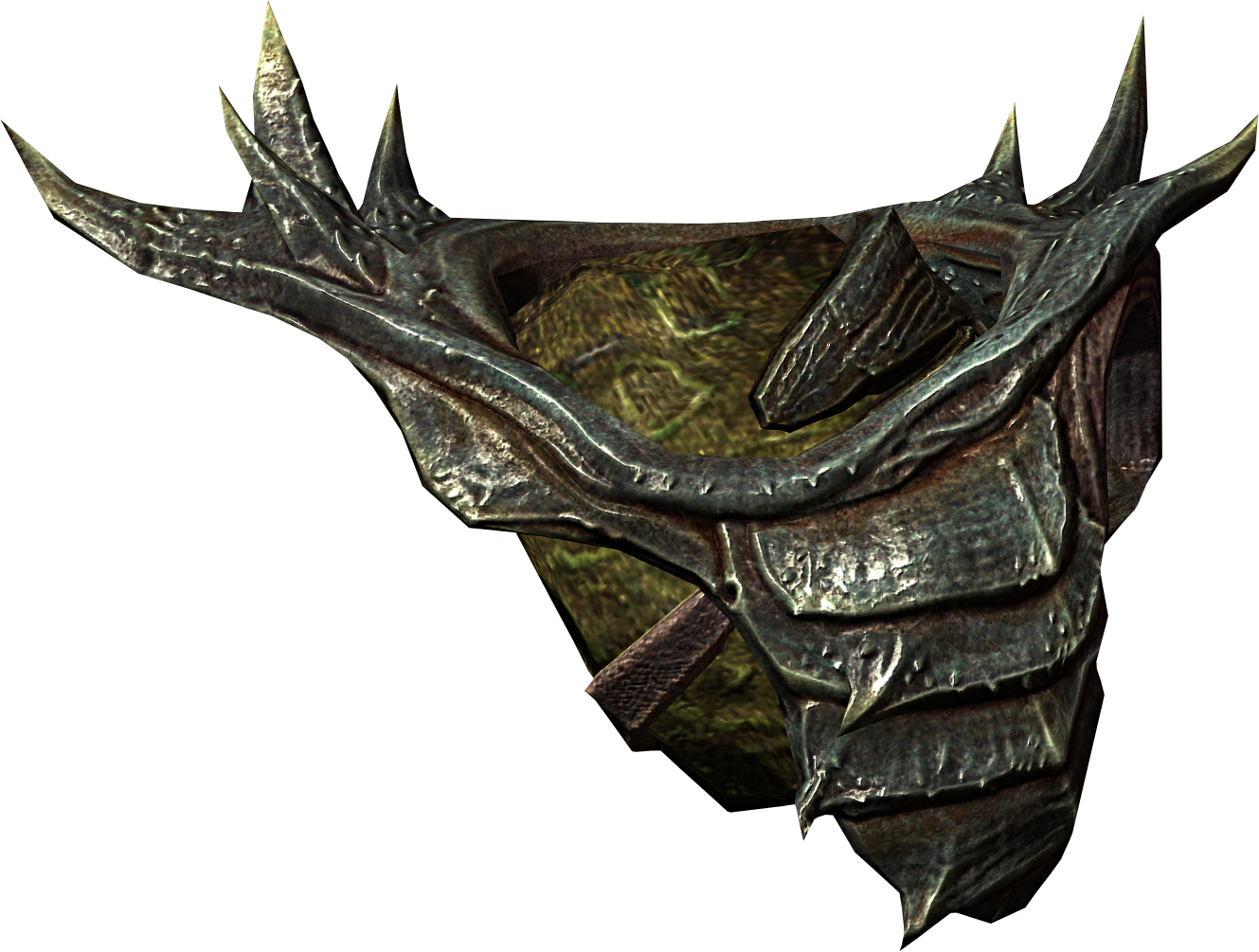 Falmer Armor - Falmer Chest Piece (1329x1005), Png Download