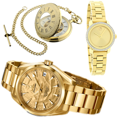 Gold Watches - Watch Png Images Hd (400x400), Png Download